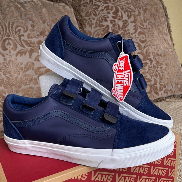 Vans Old Skool V Surplus Nylon Dress Blue WMNS - Picture 9 of 16